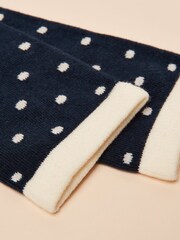 Joules Everyday Navy/Oatmeal 2 Pack Socks - Image 3 of 3