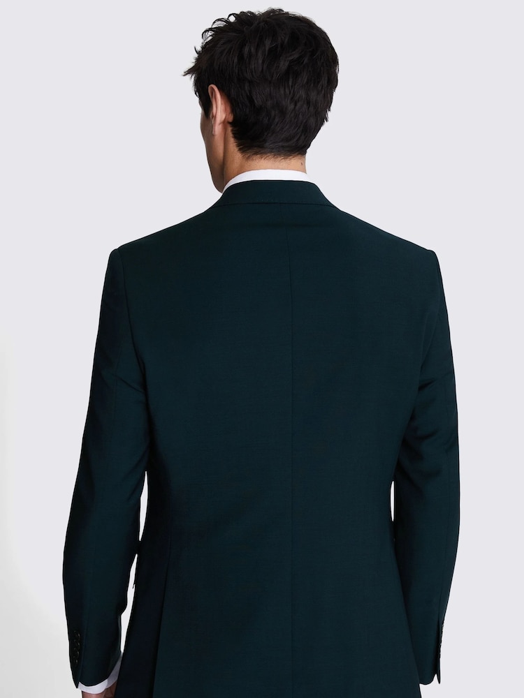 MOSS Green Tailored Tailored Performance Suit Jacket - Image 4 of 4
