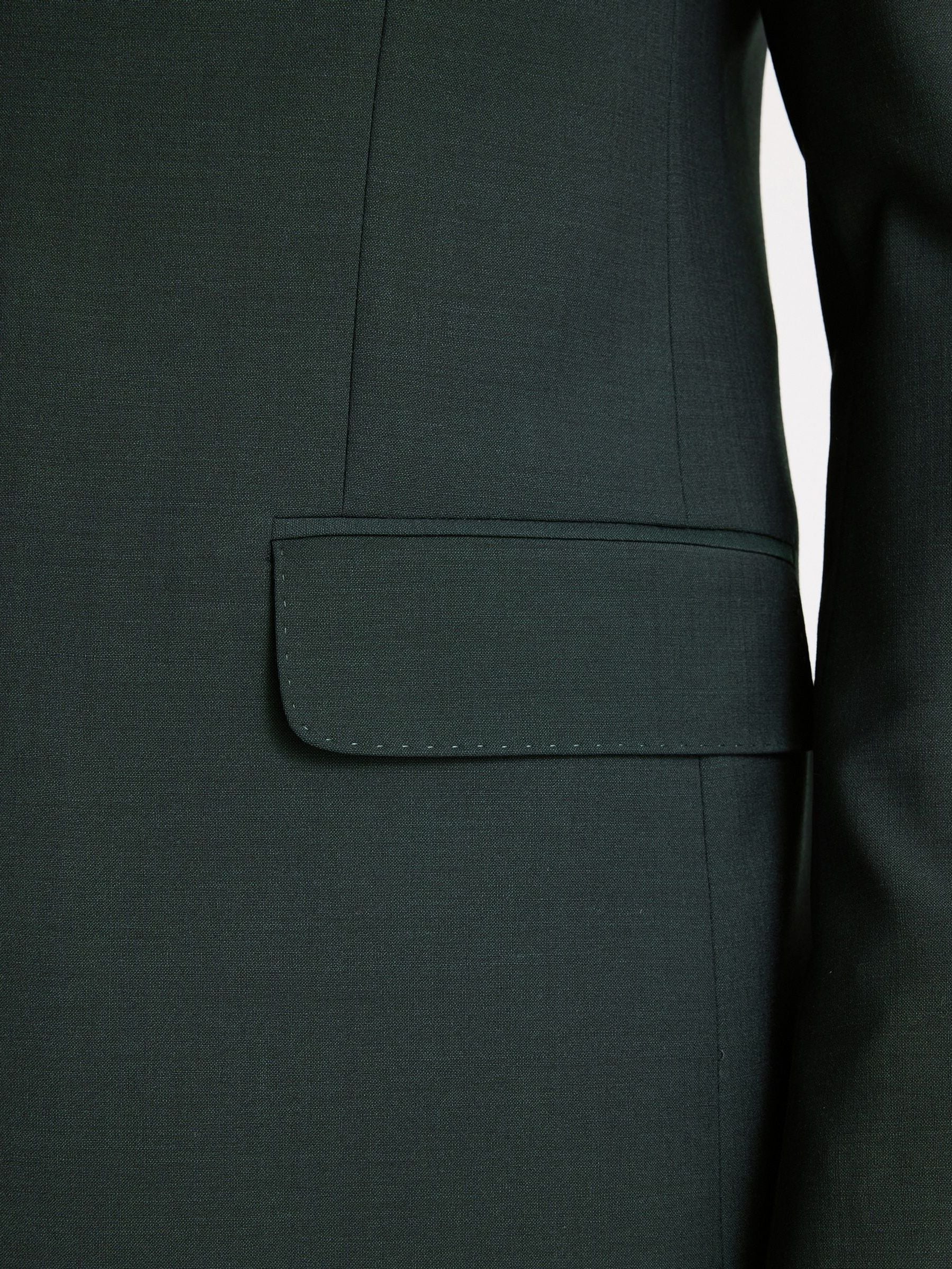 Buy MOSS Bottle Green Single Breasted Tailored Fit Performance