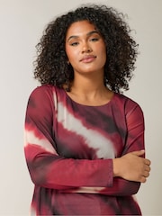 Evans Red Mesh Swing Top - Image 4 of 6