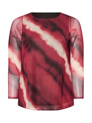 Evans Red Mesh Swing Top - Image 6 of 6