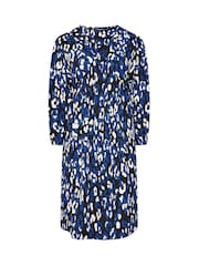 Evans Spot Print Jersey Crepe Black Dress - Image 6 of 6