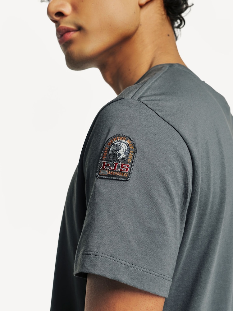Parajumpers Man Grey Shispare T-Shirt - Image 6 of 6