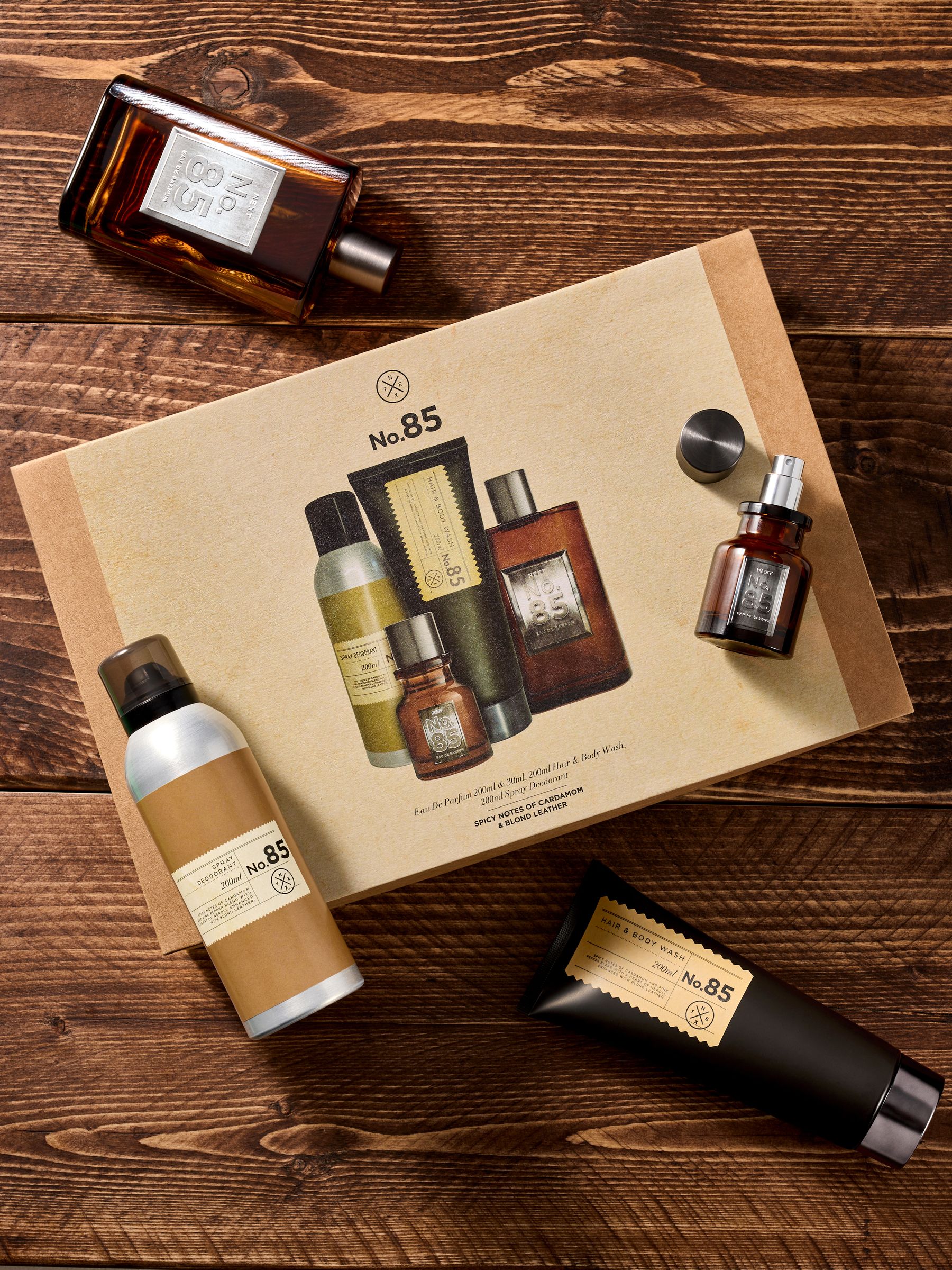Buy No. 85 Eau de Parfum Premium Grooming Box Gift Set from the
