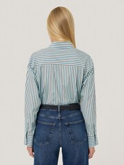 Jigsaw Blue Cotton Stripe Shirt - Image 2 of 7