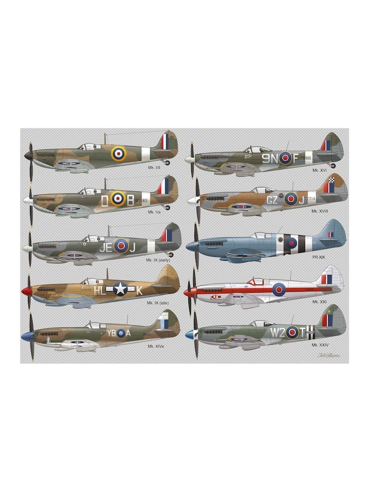 Coach House Partners Spitfire 1000 Piece Jigsaw Puzzle - Image 4 of 4