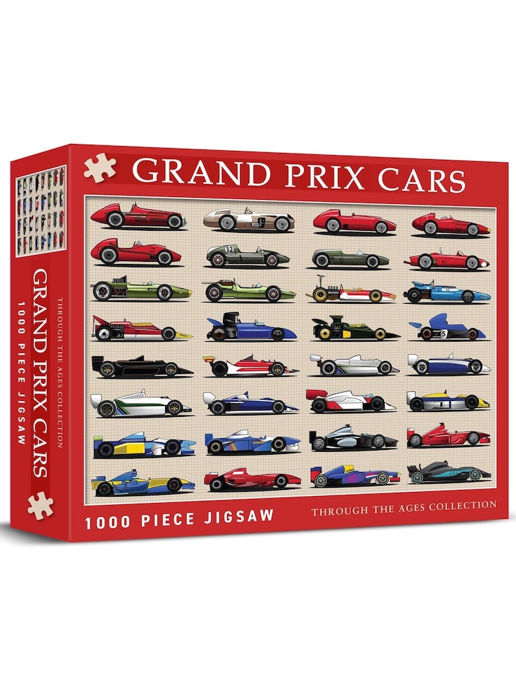 Coach House Partners Grand Prix Racing Cars 1000 Piece Jigsaw Puzzle - Image 1 of 4