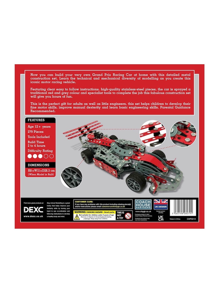 Coach House Partners Grand Prix Racing Car Metal Construction Set - Image 5 of 5