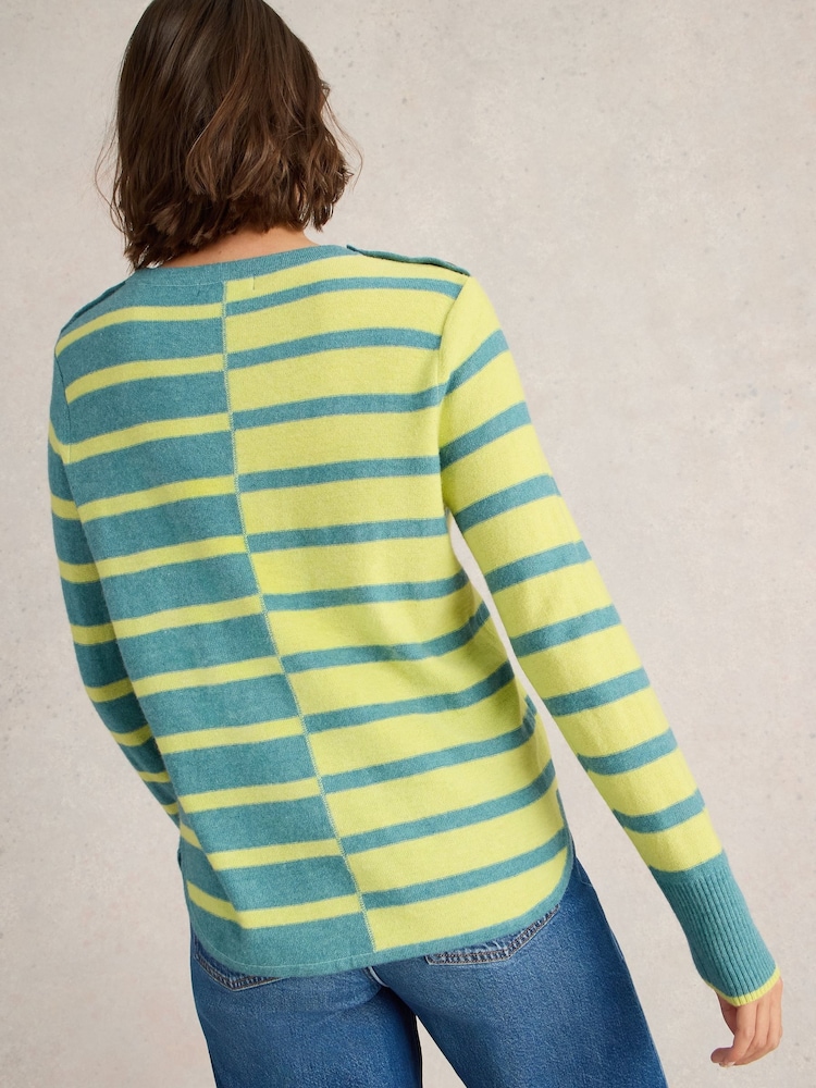 White Stuff Blue Emma Jumper - Image 2 of 6