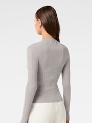 Forever New Silver Steph Embellished Knit Top - Image 2 of 5