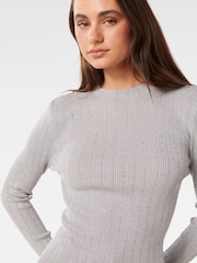 Forever New Silver Steph Embellished Knit Top - Image 3 of 5