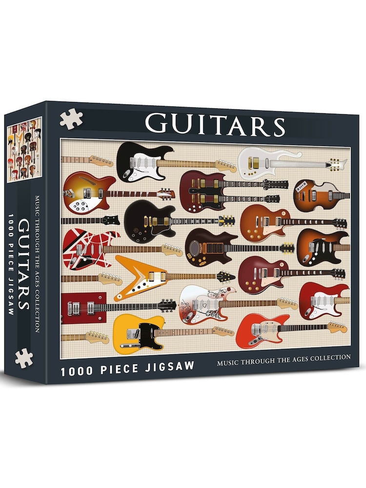 Coach House Partners Guitars 1000 Piece Jigsaw Puzzle - Image 1 of 4