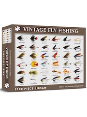 Coach House Partners Vintage Fly Fishing 1000 Piece Jigsaw Puzzle - Image 1 of 4