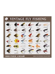 Coach House Partners Vintage Fly Fishing 1000 Piece Jigsaw Puzzle - Image 2 of 4