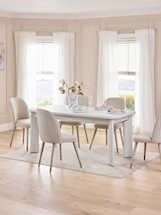 Light Natural Evie 6 to 10 Seater Extending Dining Table - Image 1 of 11