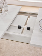 Light Natural Evie 6 to 10 Seater Extending Dining Table - Image 10 of 11