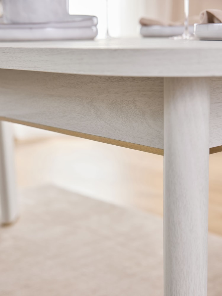 Light Natural Evie 6 to 10 Seater Extending Dining Table - Image 11 of 11