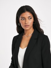 JD Williams Black PVL Blazer - Image 4 of 5