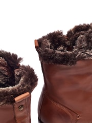 Moda In Pelle ALPINNE FAUX FUR LINED LACE UP LEATHER BOOT - Image 4 of 4