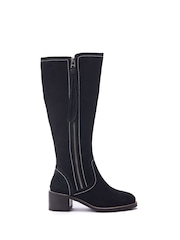 Moda in Pelle Rodell Chunky Side Zip Long Boots - Image 1 of 4