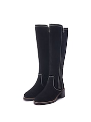 Moda in Pelle Rodell Chunky Side Zip Long Boots - Image 2 of 4
