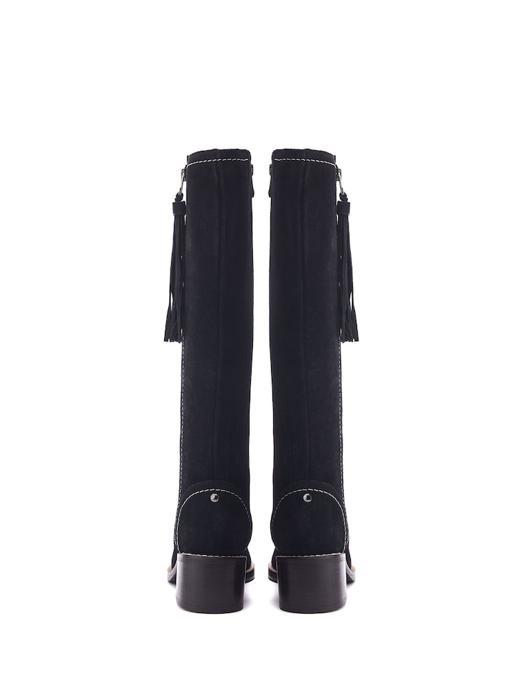 Moda in Pelle Rodell Chunky Side Zip Long Boots - Image 3 of 4