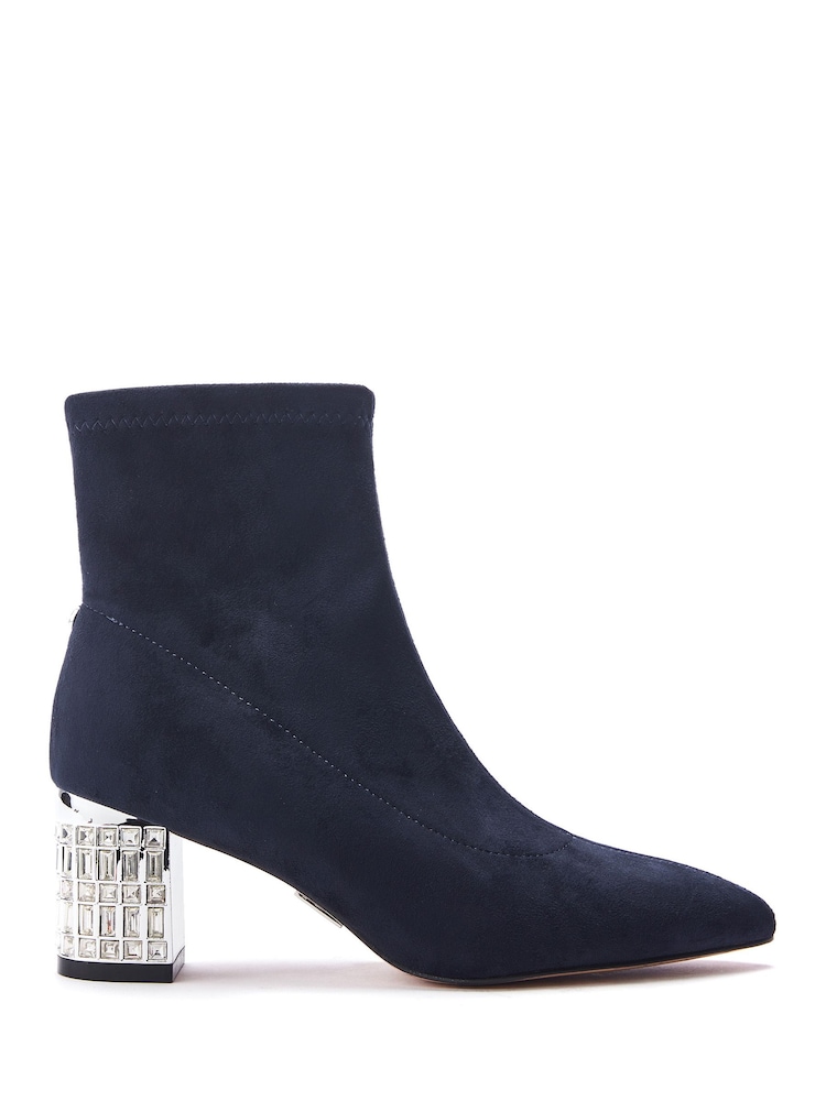 Moda in Pelle Glitz Heel Stretch Top Boots - Image 1 of 4