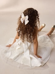 Cream Bow Clip - Image 2 of 2