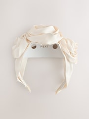 Cream Rose Headband - Image 5 of 6