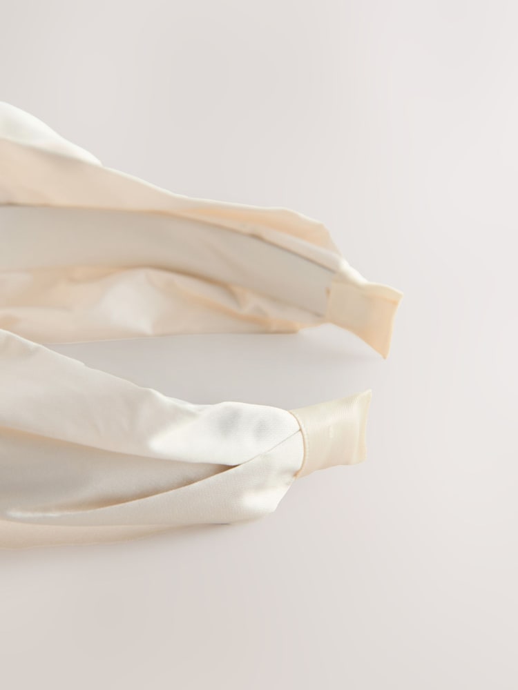 Cream Rose Headband - Image 6 of 6