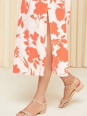 Friends Like These Pink Standard Fit Occasion Strappy Gem Sandals - Image 15 of 16