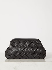 Lipsy Black Pouch Clutch Bag - Image 3 of 4