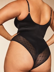 Lipsy Black Sculpt Tummy Control Wear Your Own Bra Shapewear Body - Image 6 of 7