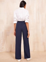 Friends Like These Blue Side Stripe Utility Trousers - Image 3 of 4