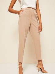 Friends Like These Brown Tailored Ankle Grazer Trousers - Image 1 of 4