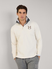 Blanco - Camiseta de rugby para hombre de Hackett - Imagen 1 de 6