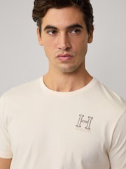 Weiß - Hackett Mens T-Shirt - Bild 2 von 8