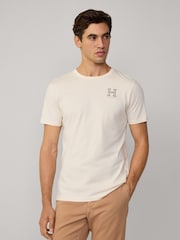 Weiß - Hackett Mens T-Shirt - Bild 3 von 8