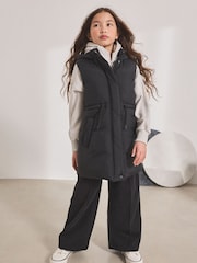 Black Padded Gilet (3-16yrs) - Image 2 of 9