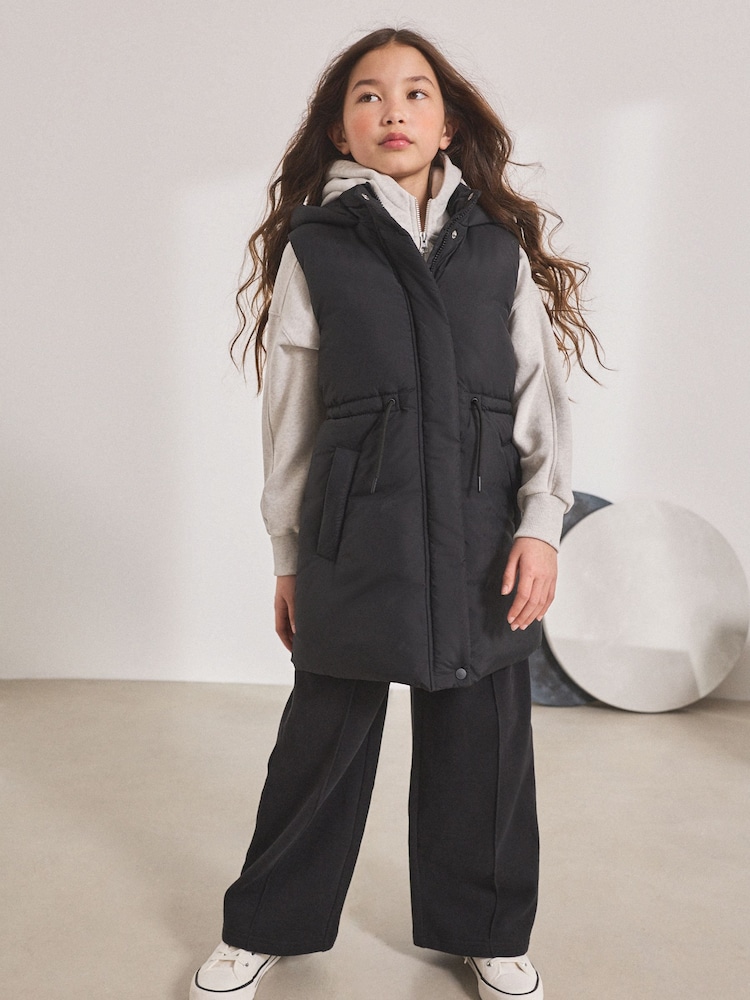 Black Padded Gilet (3-16yrs) - Image 2 of 9