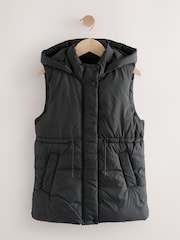 Black Padded Gilet (3-16yrs) - Image 6 of 9