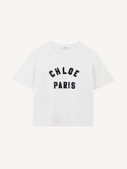 Chloé Paris Logo Short Sleeve T-Shirt - Image 1 of 2