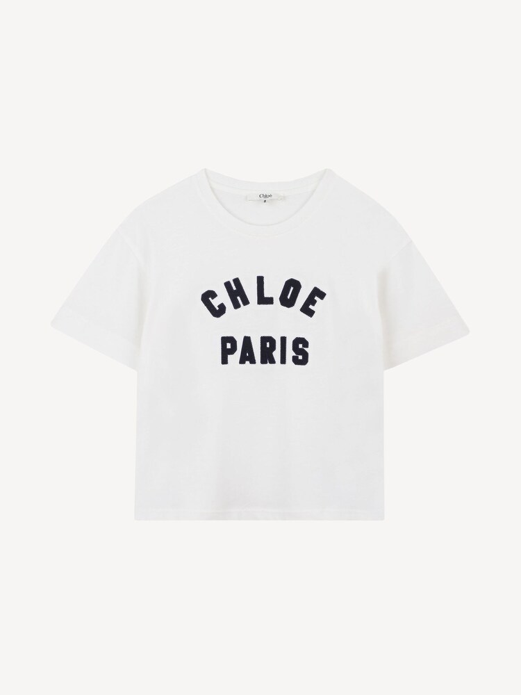 Chloé Paris Logo Short Sleeve T-Shirt - Image 1 of 2