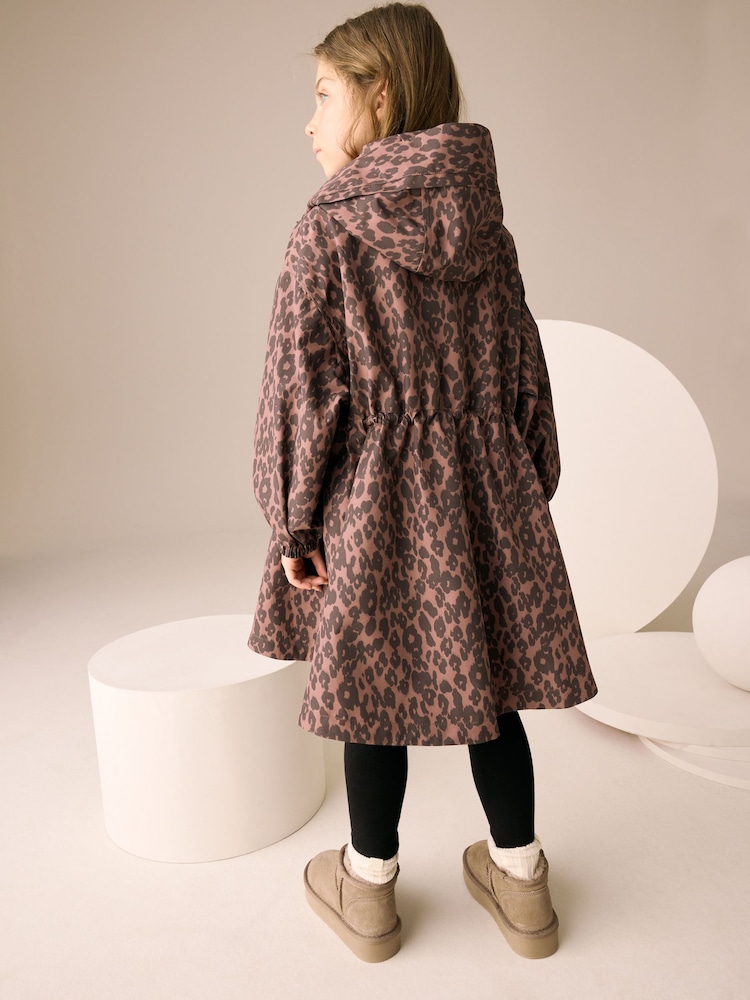 Animal Print Waterproof Skirted Cagoule Jacket (3-16yrs) - Image 2 of 10