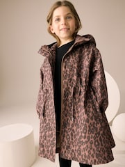 Animal Print Waterproof Skirted Cagoule Jacket (3-16yrs) - Image 3 of 10