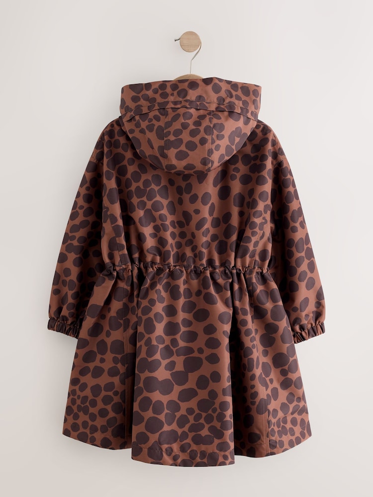 Buy Animal Print Waterproof Skirted Cagoule Jacket (3-16yrs) from