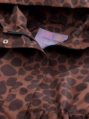 Animal Print Waterproof Skirted Cagoule Jacket (3-16yrs) - Image 8 of 10