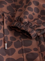 Animal Print Waterproof Skirted Cagoule Jacket (3-16yrs) - Image 9 of 10