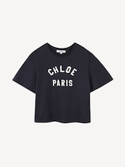 Chloé Paris Logo Short Sleeve T-Shirt - Image 1 of 3