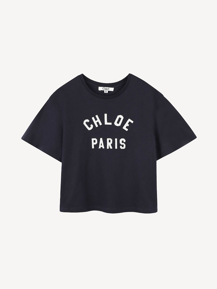 Chloé Paris Logo Short Sleeve T-Shirt - Image 1 of 3